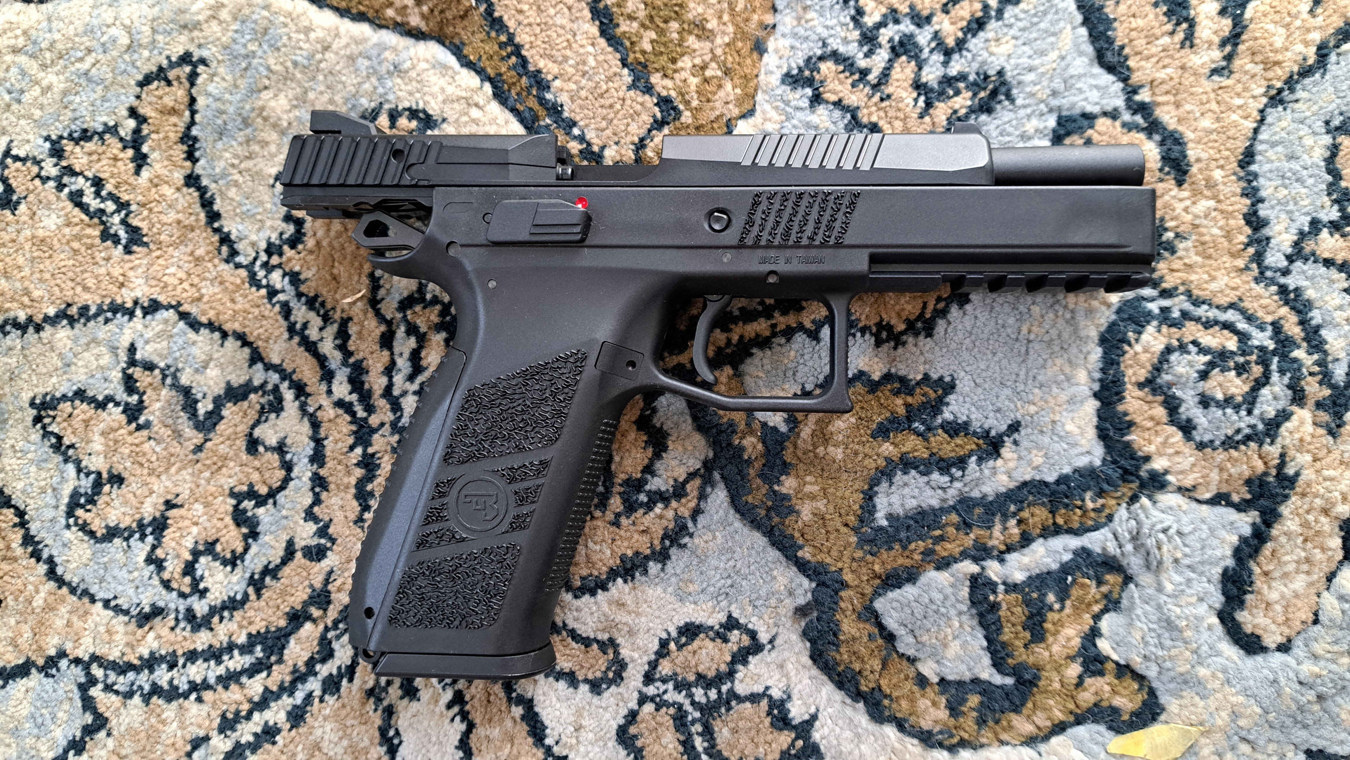 Carbon8 CZ P-09 CO2GBB カボ8 カーボネイト レビュー｜郭公