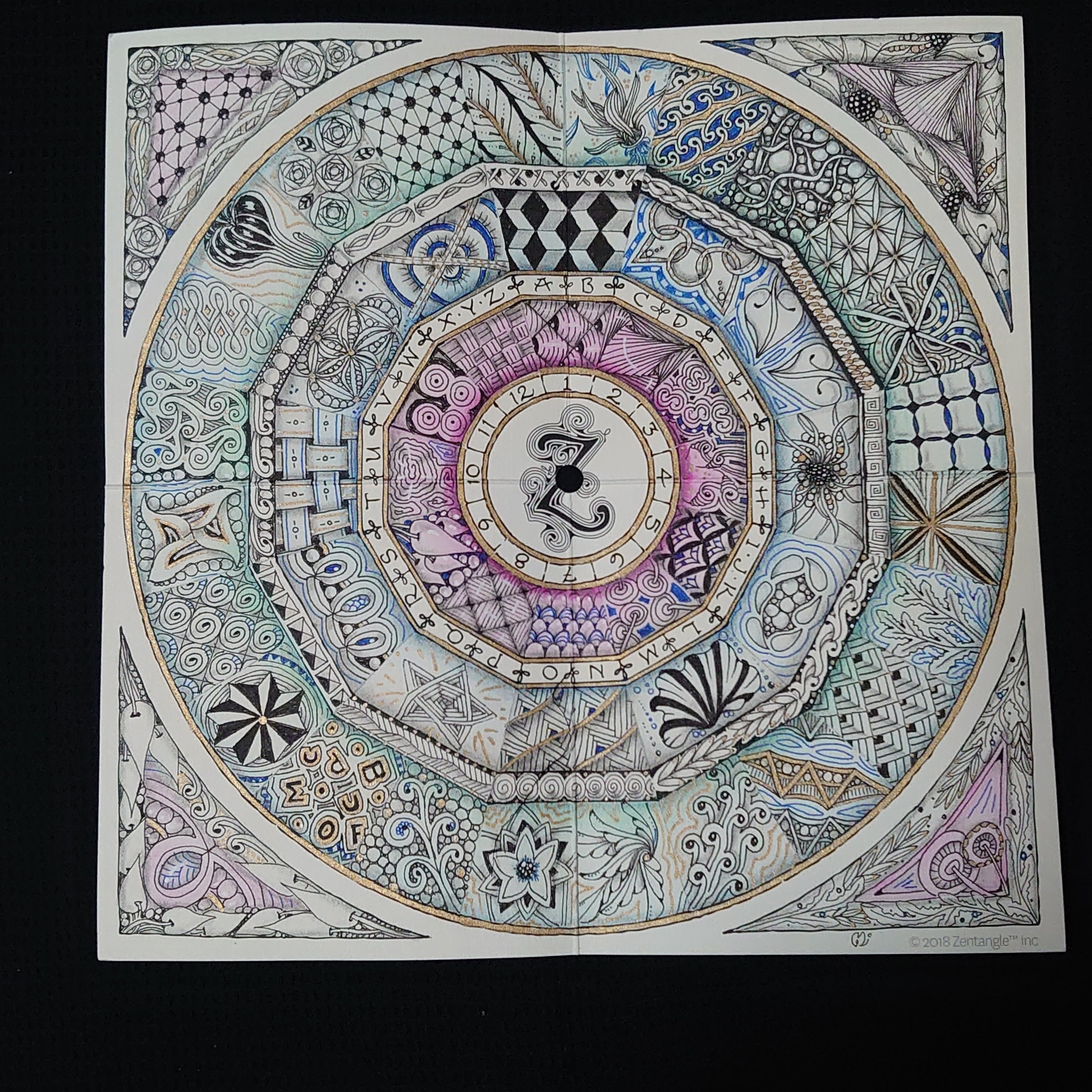 ゼンタングル道具セット＋初心者向け本1冊のまとめ売りふるはし美鳥さんの通信講座 ゼンタングル道具セット＋初心者向け本1冊のまとめ売りふるはし美鳥