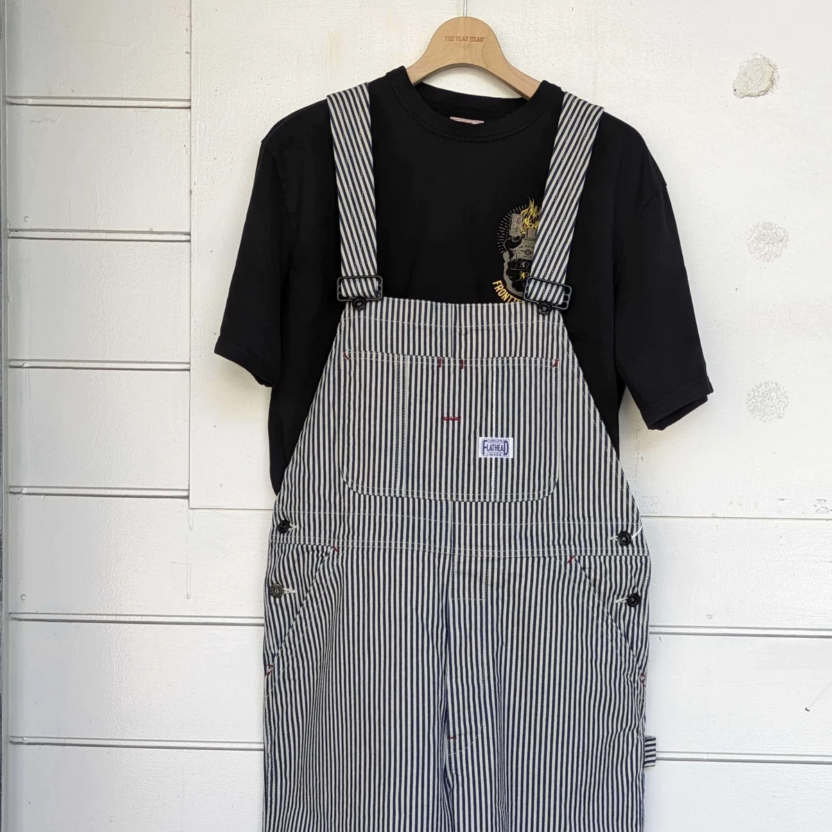 DHM上田店】~ヒッコリーオーバーオール~｜THE FLAT HEAD