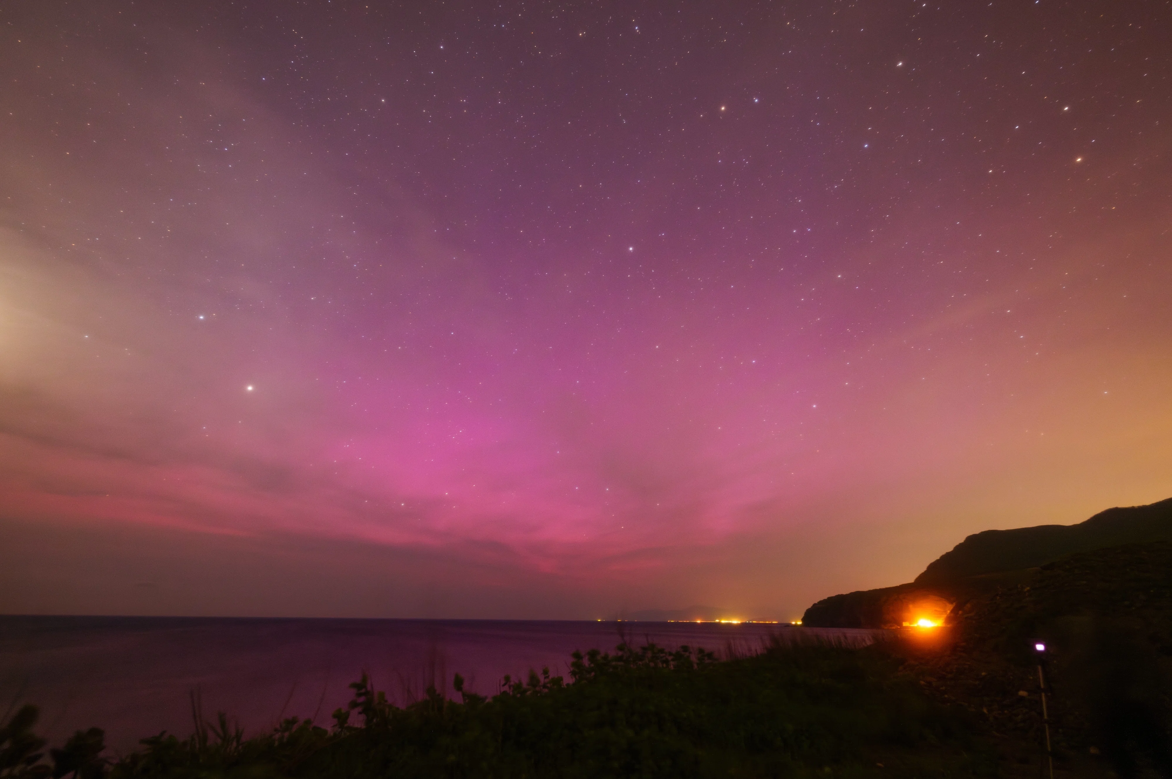 The story of when I saw the aurora in Hokkaido｜なべし | nabeshi