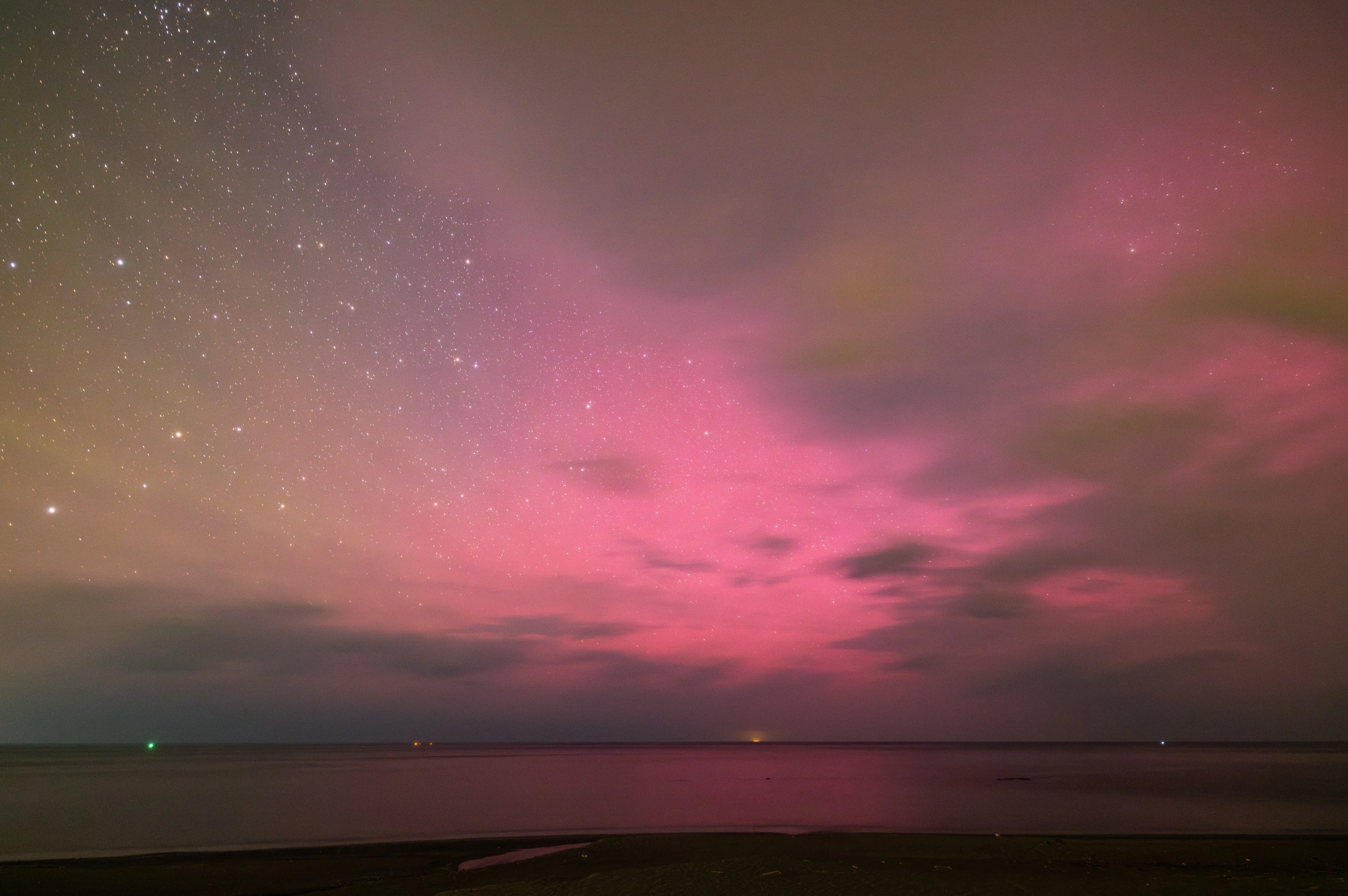 The story of when I saw the aurora in Hokkaido｜なべし | nabeshi