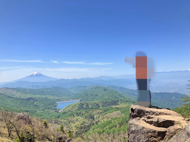 大菩薩嶺からの富士山