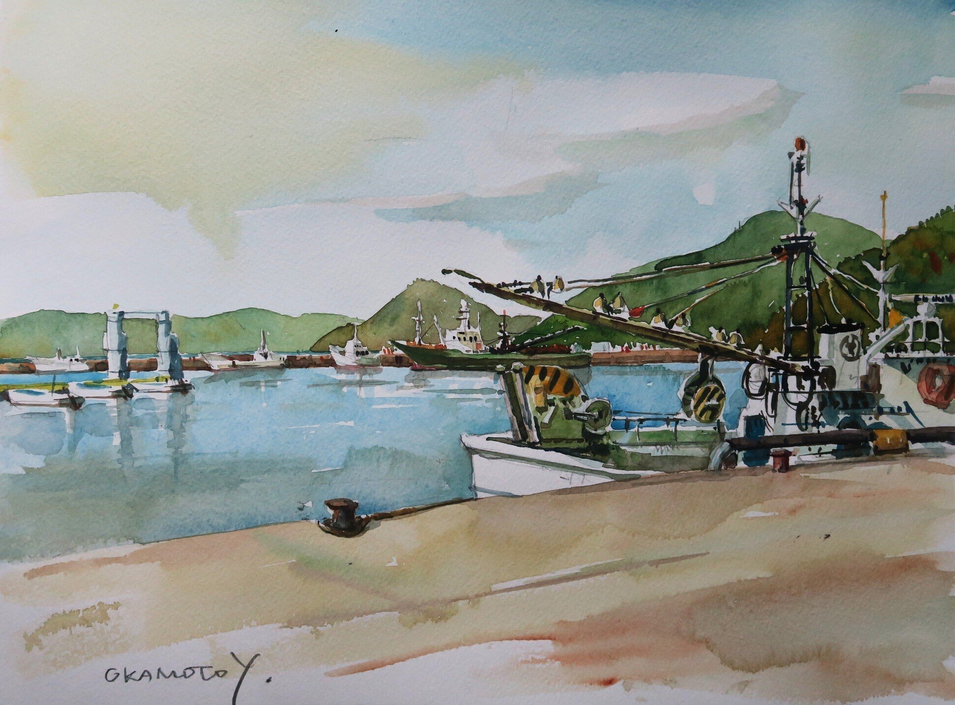 ヴィーヴィケンパイネン 水彩画 1997年　灯台 灯台」のアイデア 15 件 | 灯台, 水彩, 水彩画