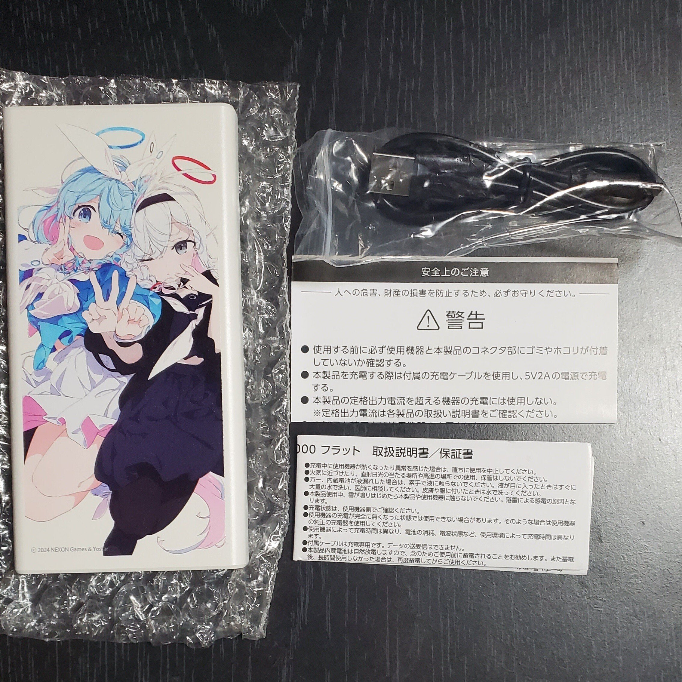 ブルーアーカイブ】『アロナ&プラナのモバイルバッテリー』到着 ブルーアーカイブ】『アロナ&プラナのモバイルバッテリー』到着