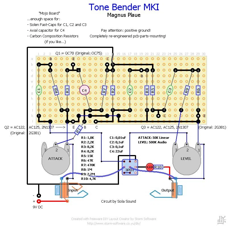 自作エフェクター] Tone Bender MK1に挑戦！｜anco