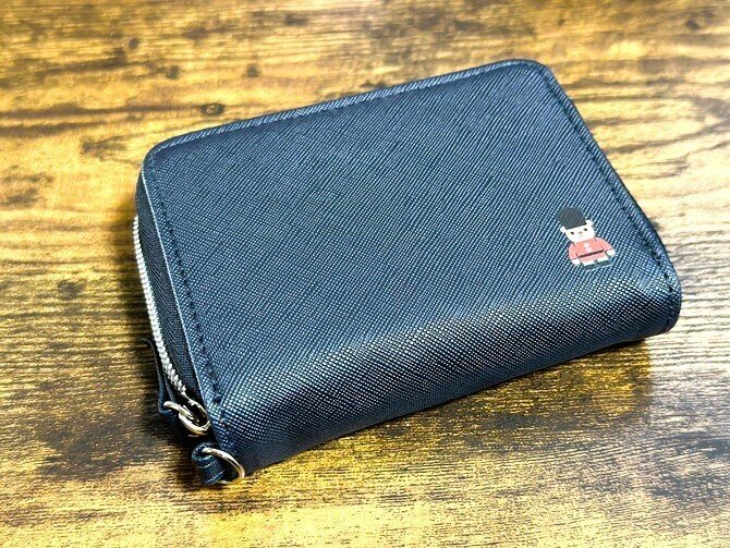 【新品】マッキントッシュ　ネイビー　コインケース　バッキンガムベア　財布　箱付き マッキントッシュフィロソフィー 小銭入れ バッキンガムベア
