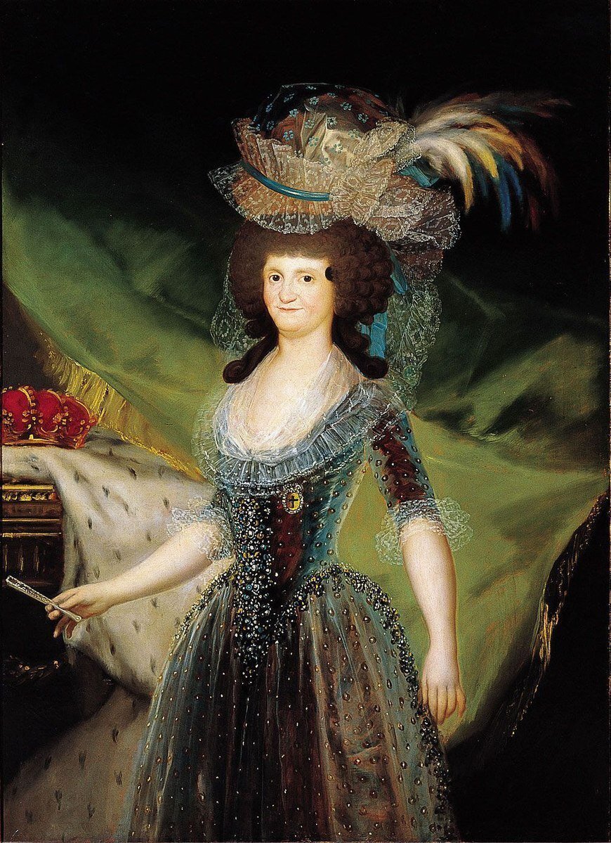 スペイン王妃ero 肖像画と女心～私の自慢(中編)②スペイン王妃マリア・ルイサの場合～「腕」｜ヴェルデ@歴史・美術ライター
