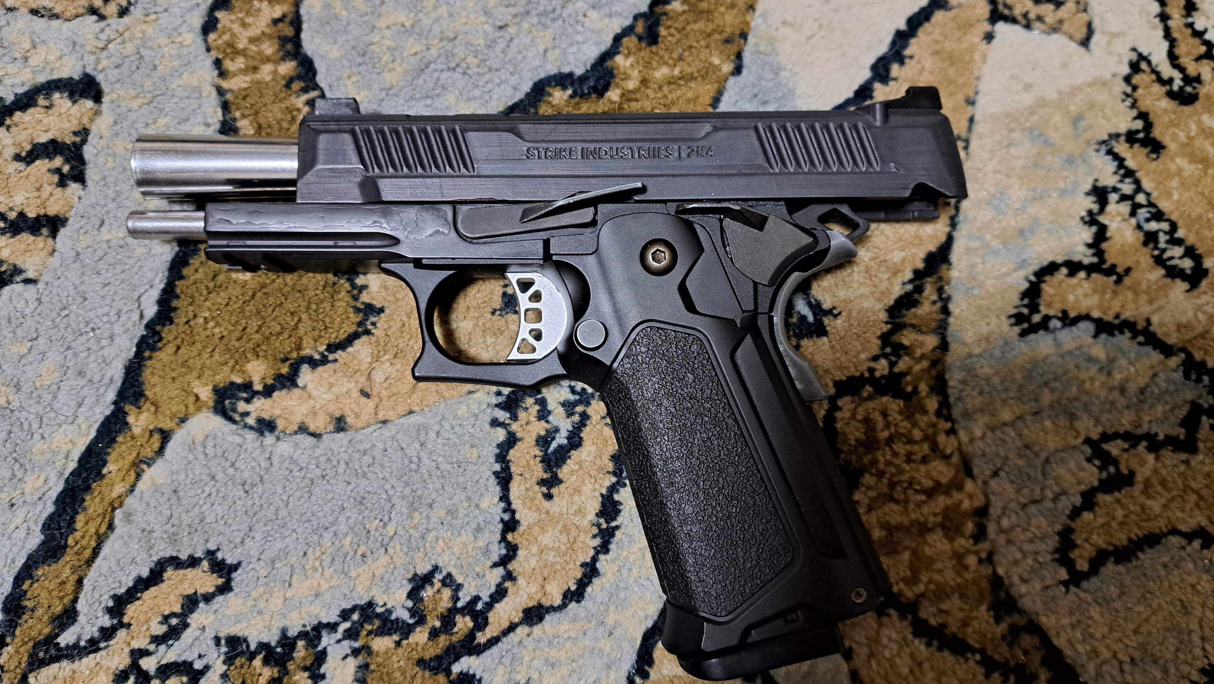 ハイキャパカスタム NINEBALL ハイキャパ5.1 (Hi-CAPA5.1) カスタムスライド GUNGNIR