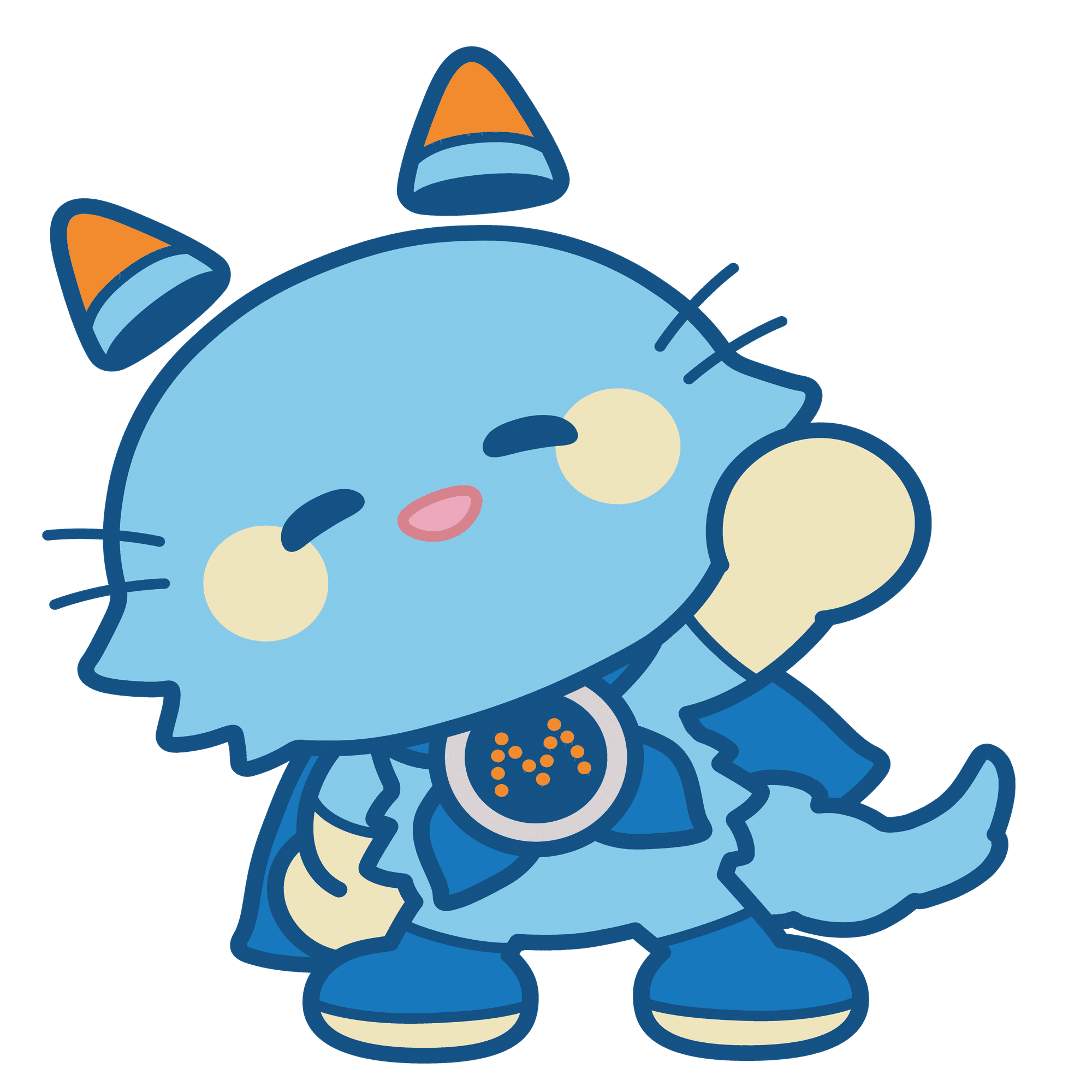 困ったらすぐに駆けつけてくれるネコの形をしたヒーローロボット、MJS