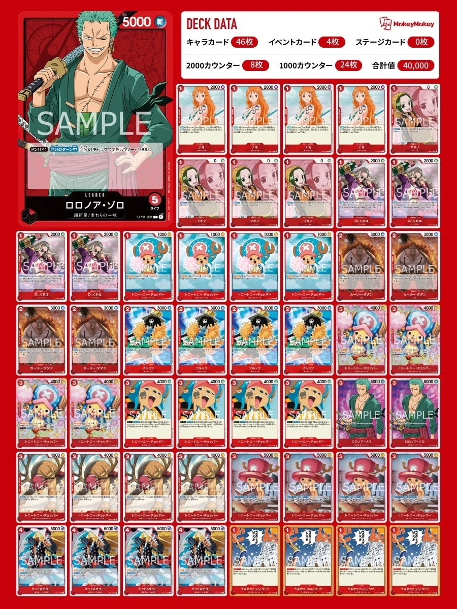 ワンピースカード】赤ゾロについて（全文無料）｜おジン