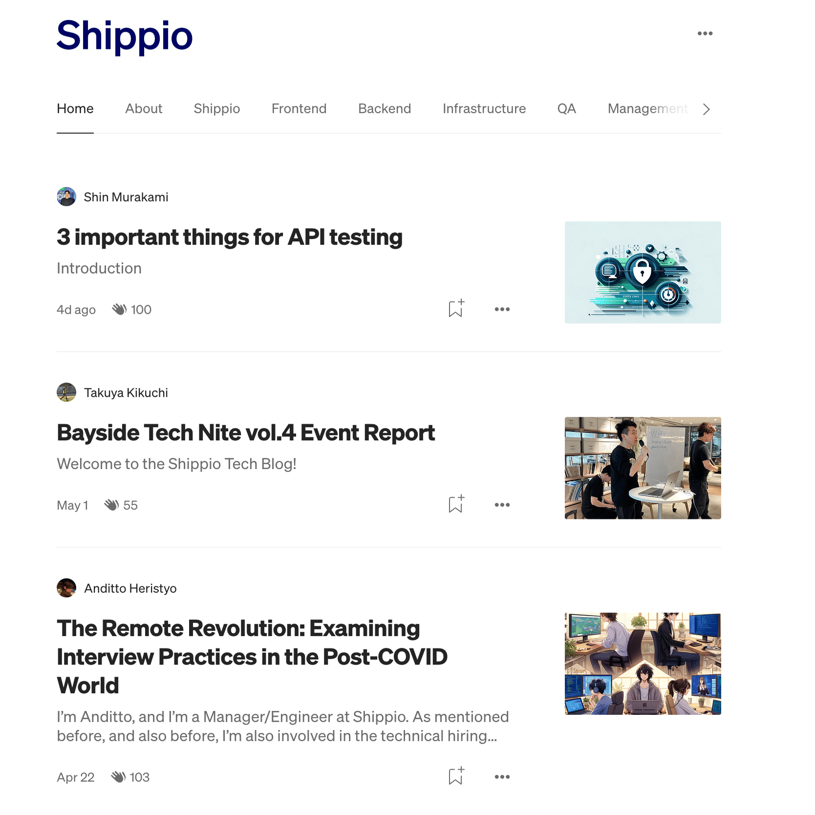 随時更新】Shippio Tech Blogのまとめ記事｜株式会社Shippio
