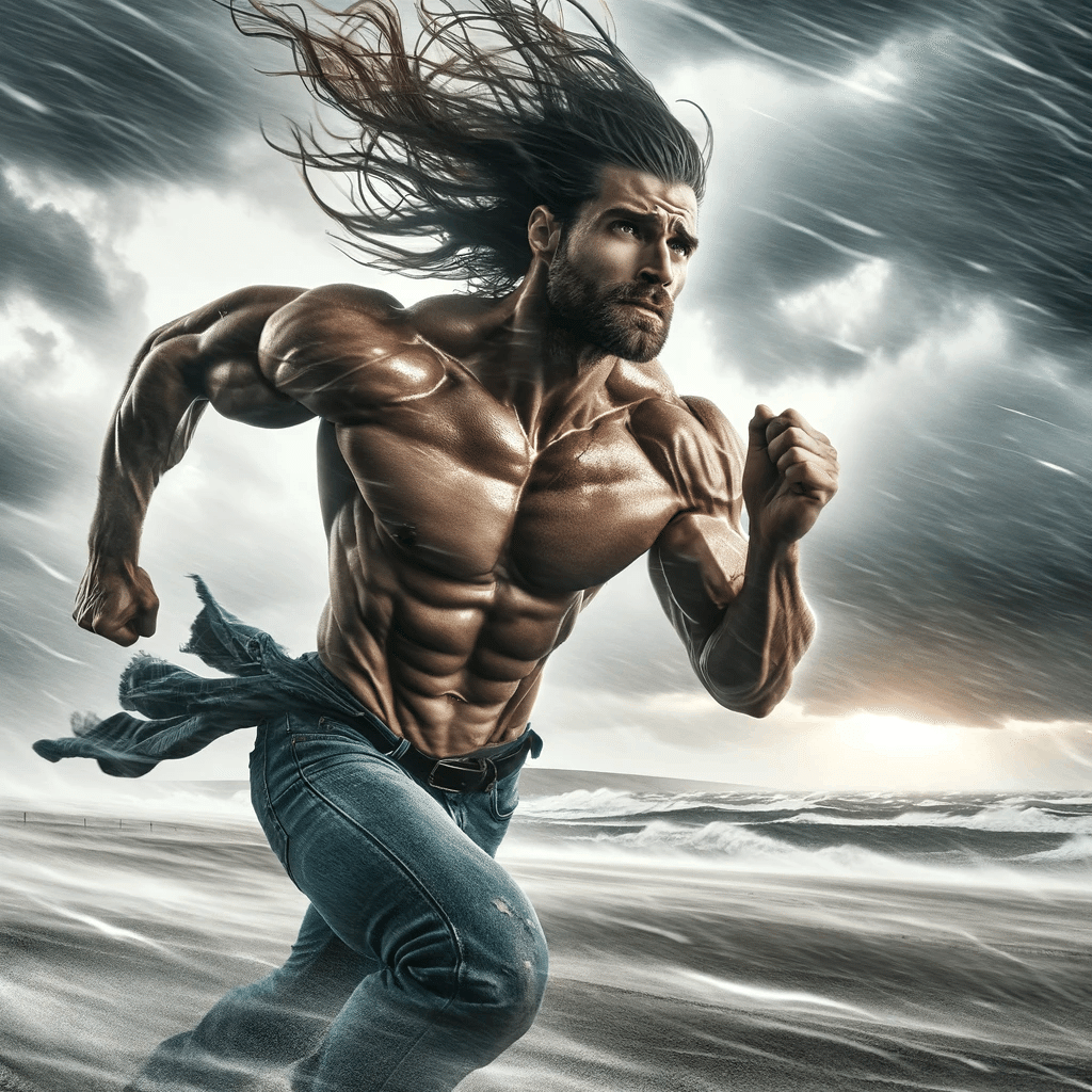 ChatGPT-4o】最新のAIで、マッチョの絵を描きました。｜gorojy