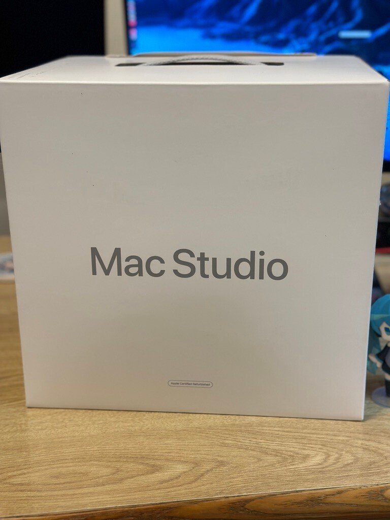 Mac Studio 2022 Apple正規整備品を買ったよ|むーの外部記憶 Mac Studio 2022 Apple正規整備品を買ったよ|むーの外部記憶