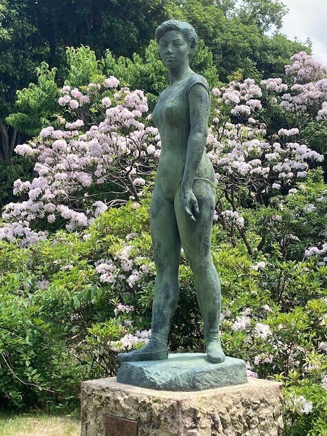 京都の野外彫刻フィールドワーク植物園2｜kazuki