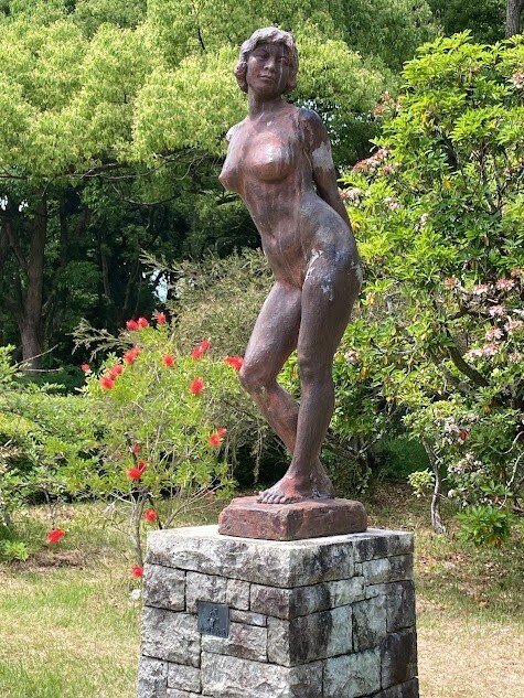 京都の野外彫刻フィールドワーク植物園2｜kazuki