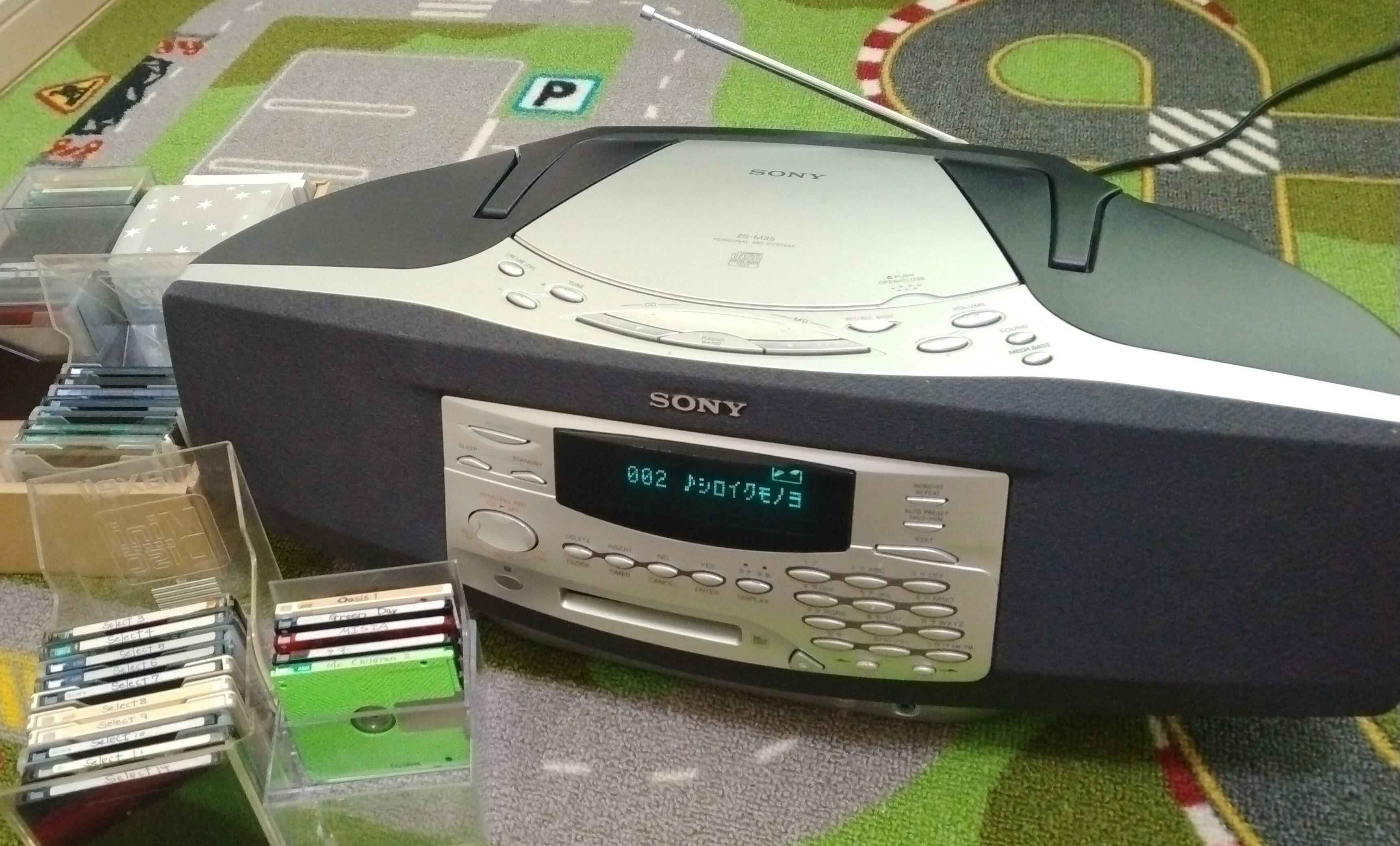 SONY MD デジタルミニディスクプレーヤー MZ-R30 動作確認済み