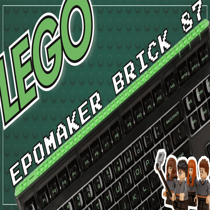 クセが強い】レゴキーボード EPOMAKER BRICK 87レビュー【LEGO】｜あら