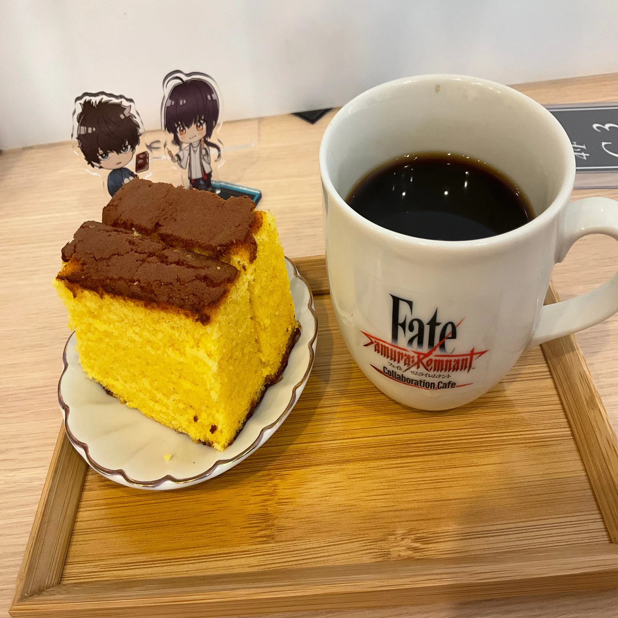 Fate/Samurai RemnantCollaboration Cafe 前半に行ってきました 
