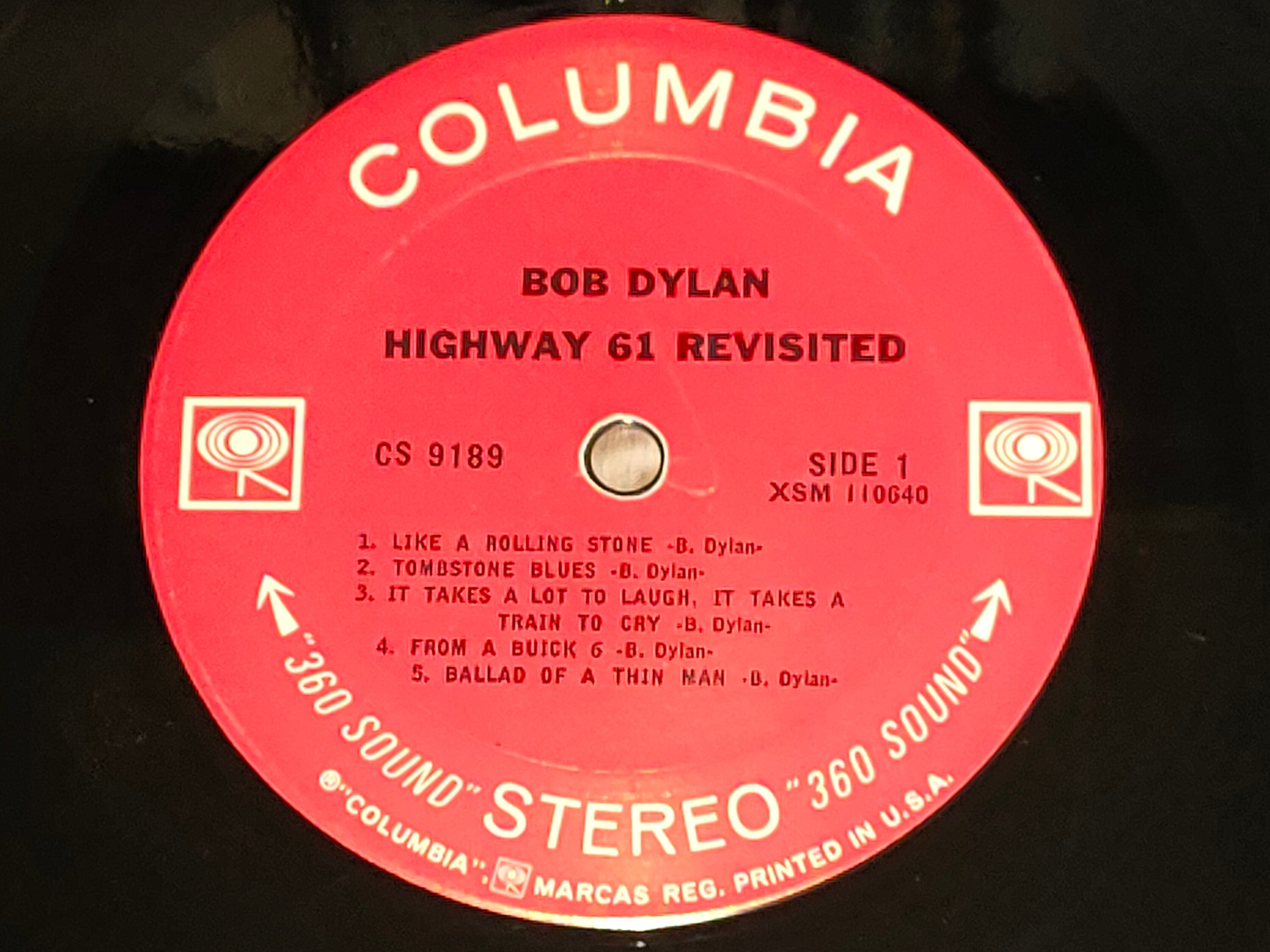 Highway 61 Revisited】(1965) Bob Dylan アナログ・レコードで辿って