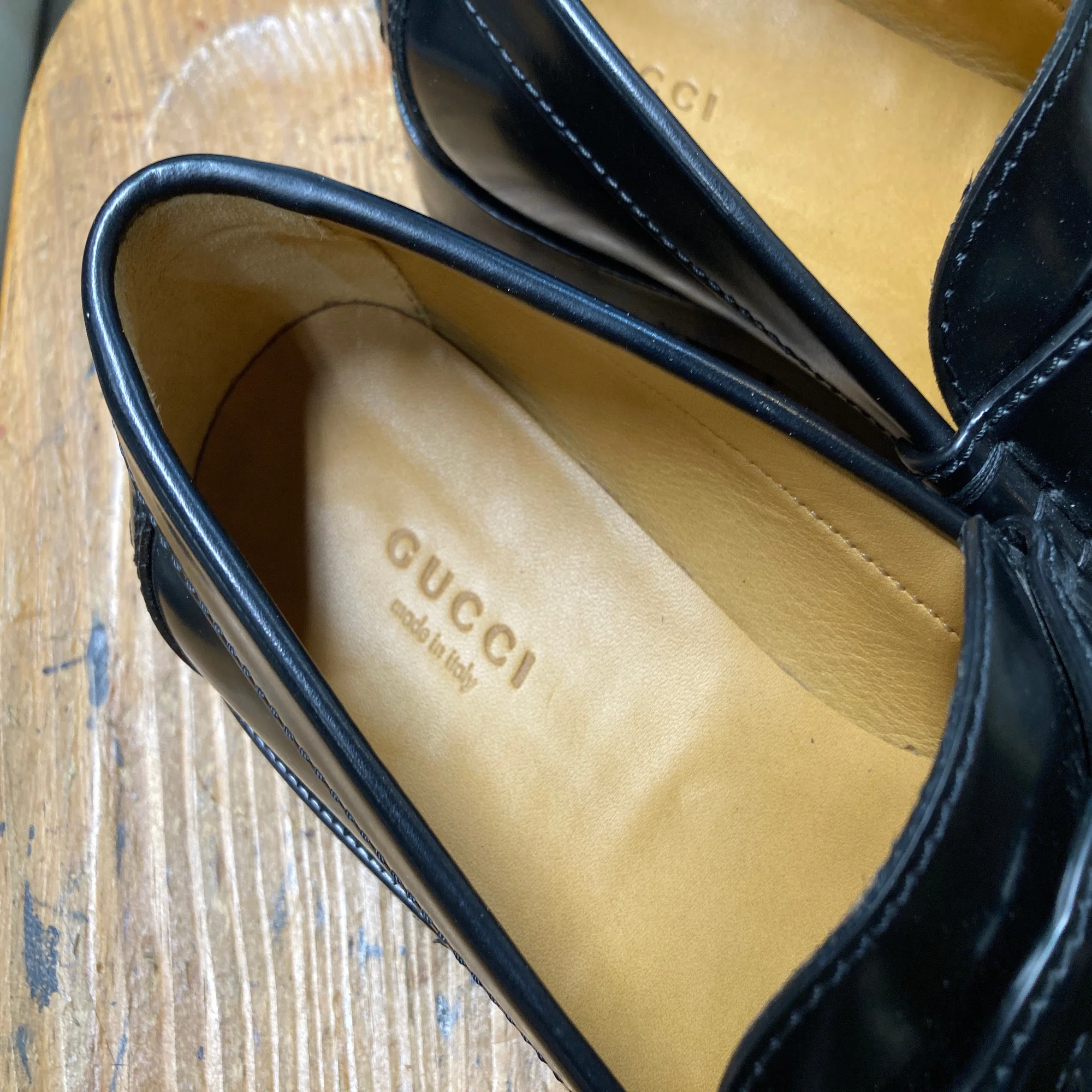 ハーフラバー補強/ハーフソール】Gucci Loafer｜CREA Repair 