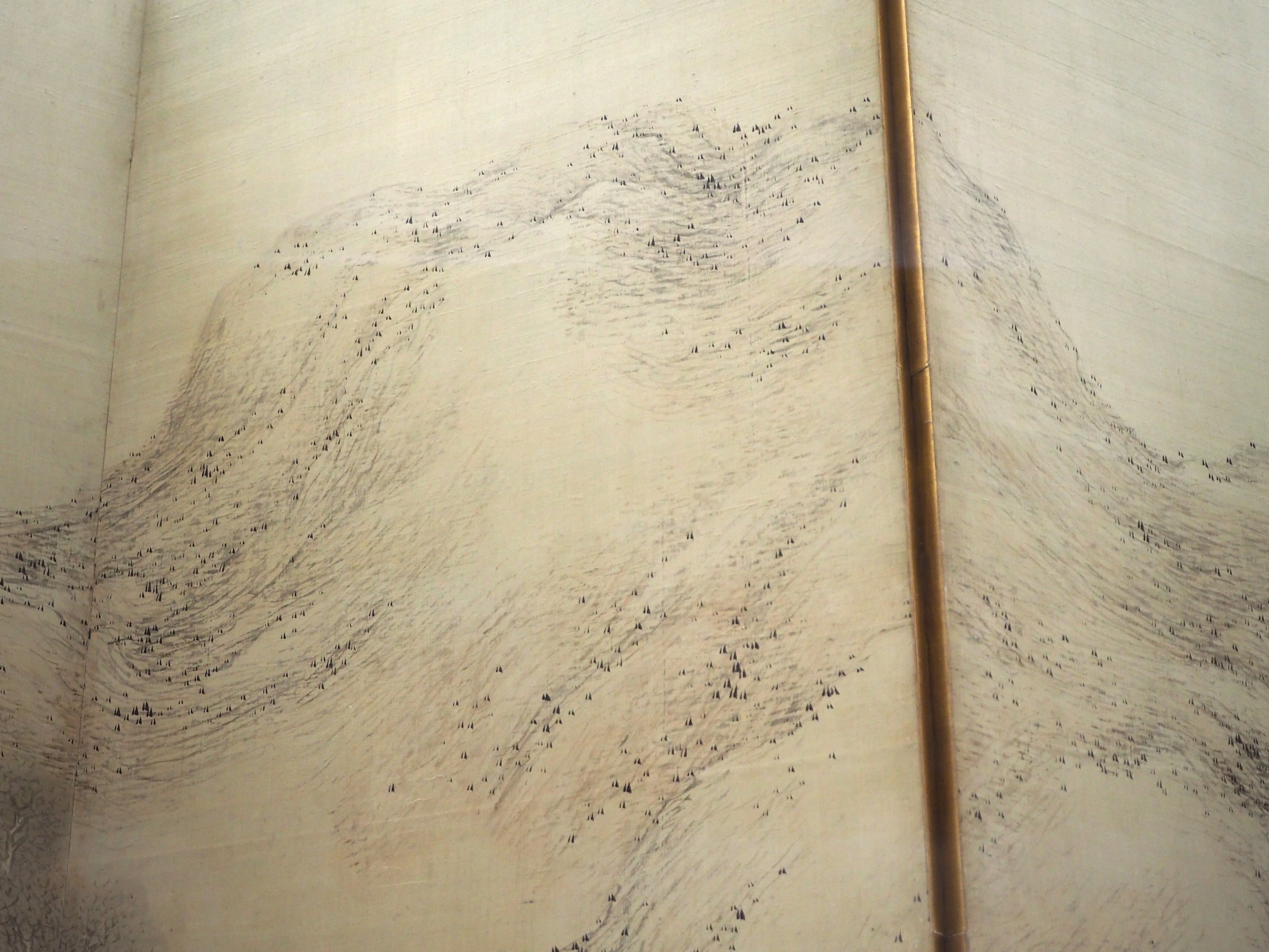 わたしも思いました…これは呉春の傑作です。《山水図屏風》@東京国立