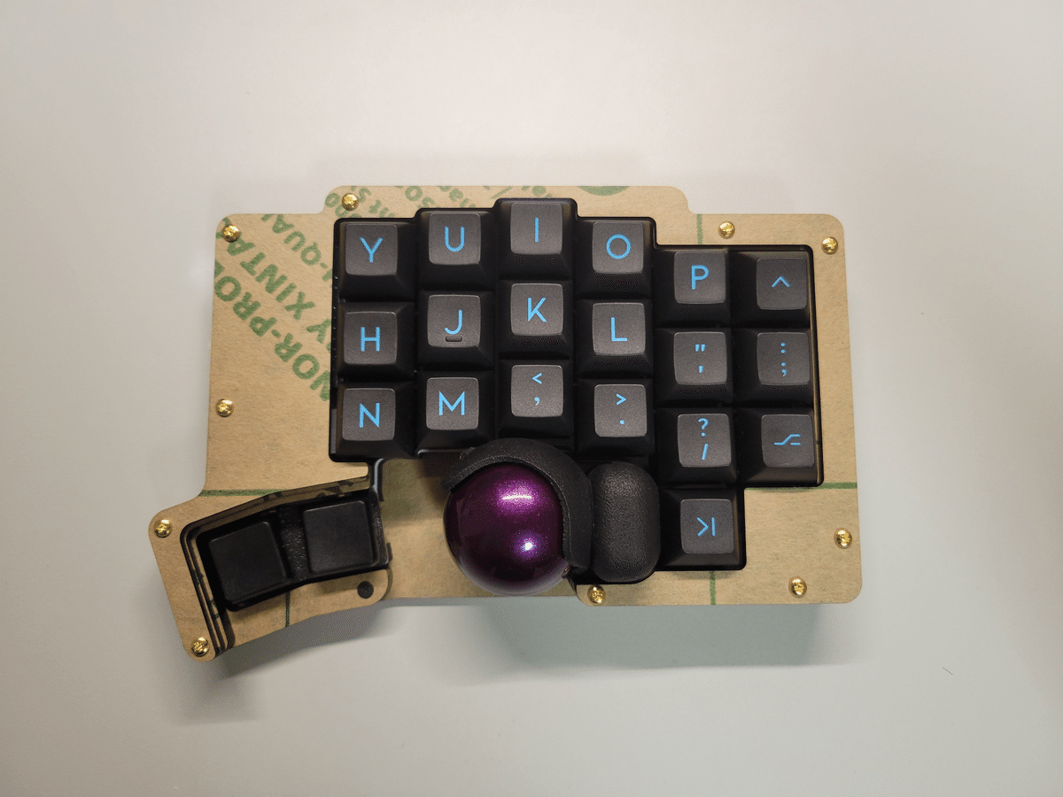 keyball44 完成品(トラックボール無し)