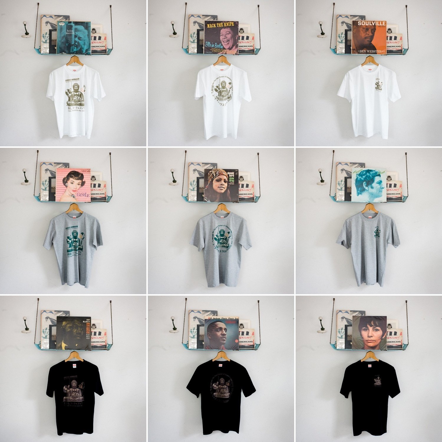 鎮座Tee” 鎮レコオリジナルTシャツ｜Shin Noguchi