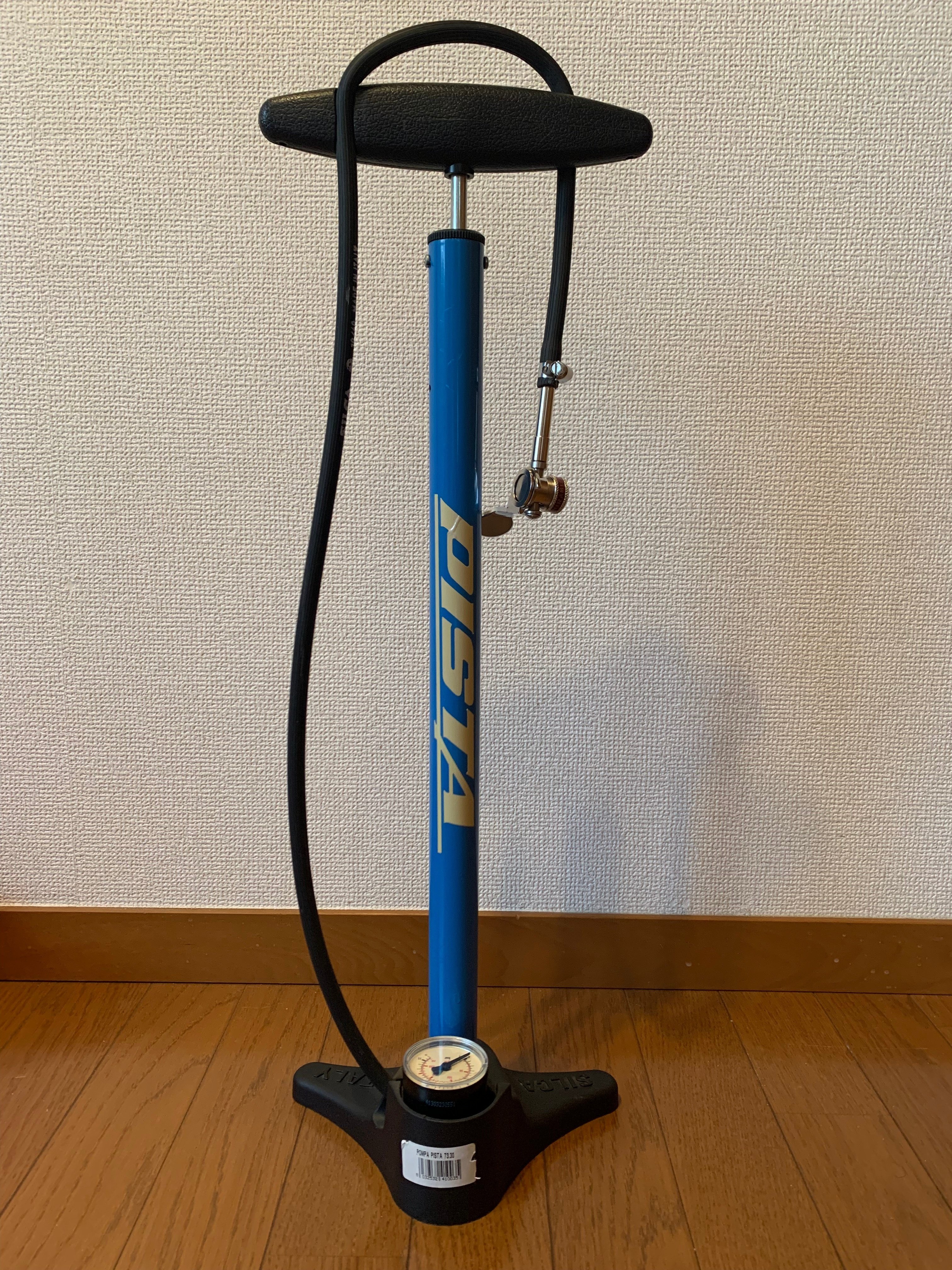 SILCA PISTA フロアポンプ Hirameバルブ付き