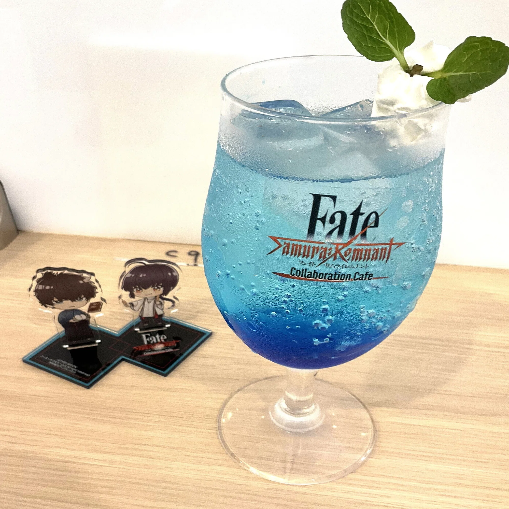 Fate/Samurai RemnantCollaboration Cafe 前半に行ってきました 