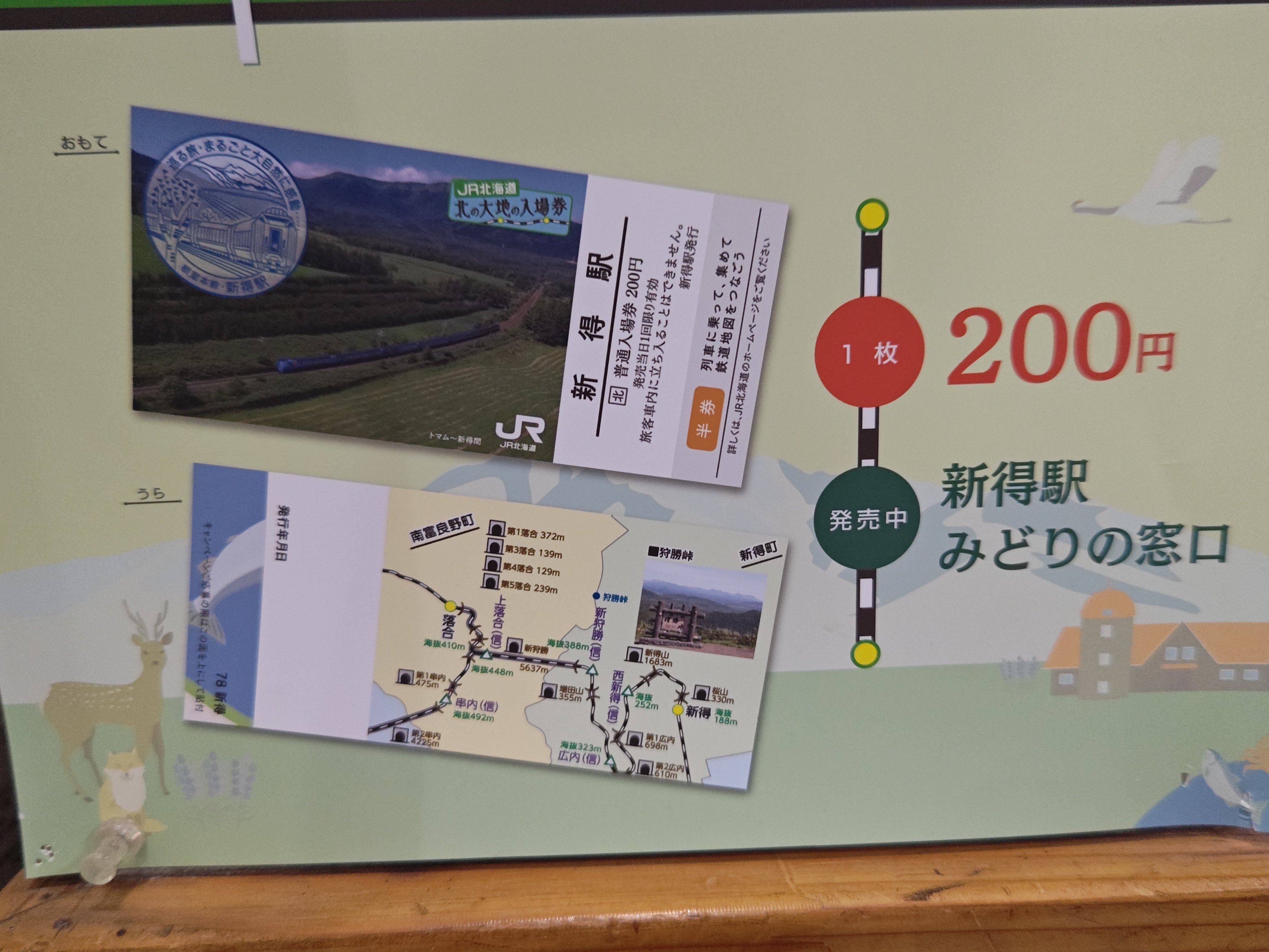 ありがとう根室本線（富良野⇄新得）入場券セット➕2024/3/31富良野駅入場券 JR北海道「ありがとう根室本線(朱色5号が駆けた鉄路)」記念入場
