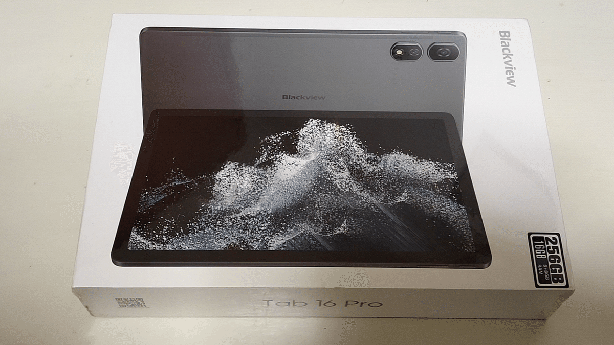 11インチ Android タブレット 『Blackview Tab16Pro』レビュー