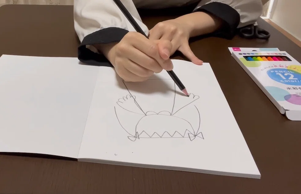 小学生の自由帳を再現する｜んちゅたぐい