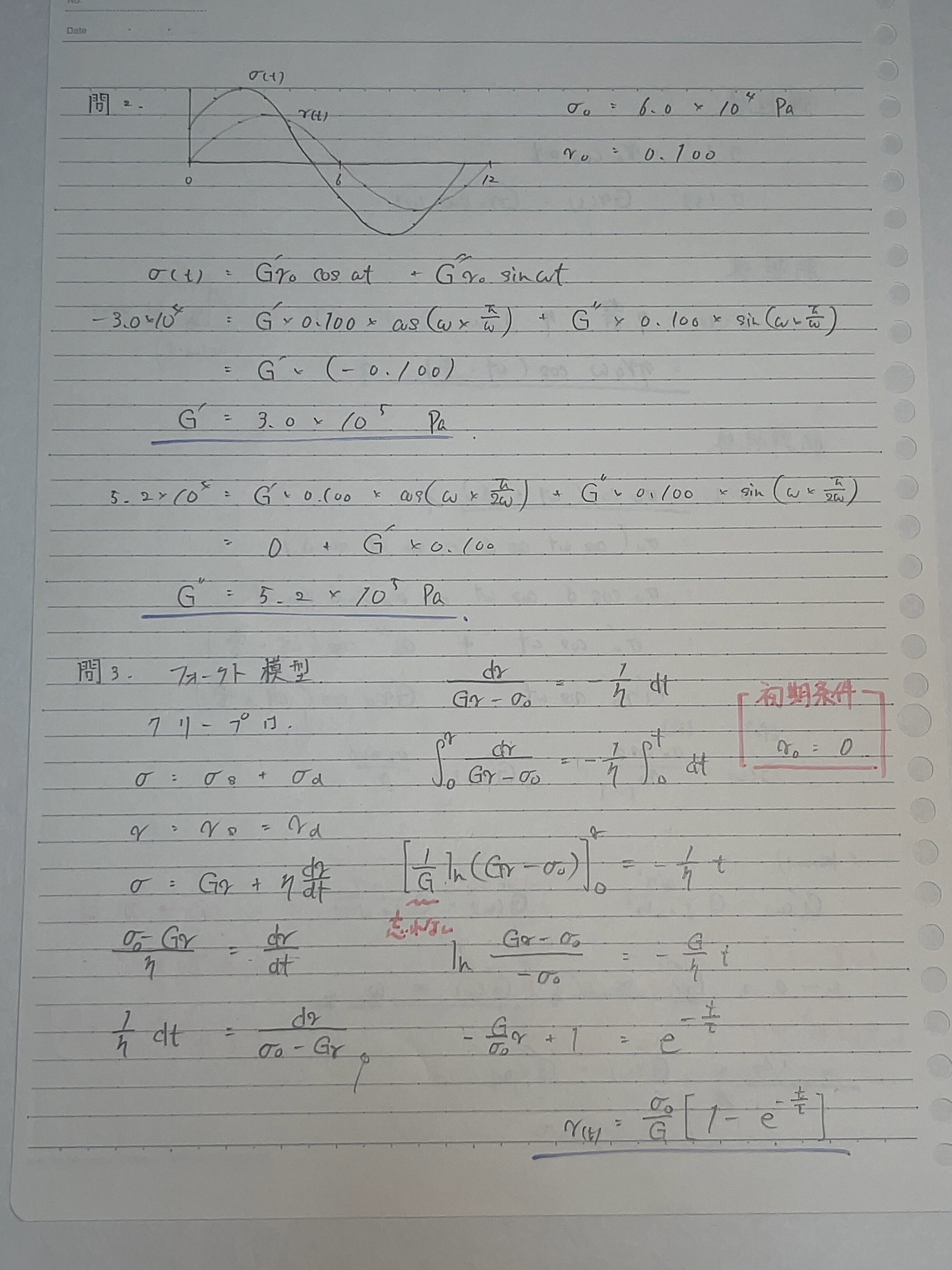 院試 自作解答】京都大学院 創成化学専攻群 物理化学8ヵ年+α
