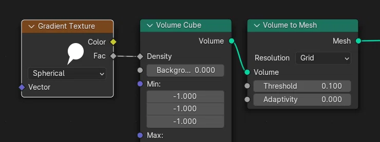 文系の blender 4.1 はじめての Geometry Node | 5分で出来る Volume Cube｜木谷 修