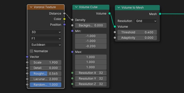 文系の blender 4.1 はじめての Geometry Node | 5分で出来る Volume Cube｜木谷 修