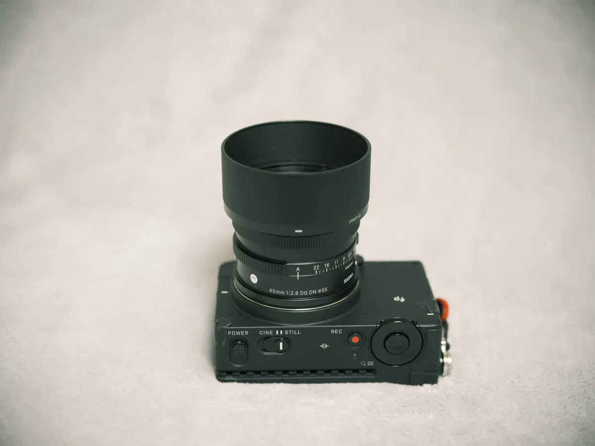 レビュー】共に生きるレンズ 45mm F2.8 DG | ContemporaryをSIGMA fpで 