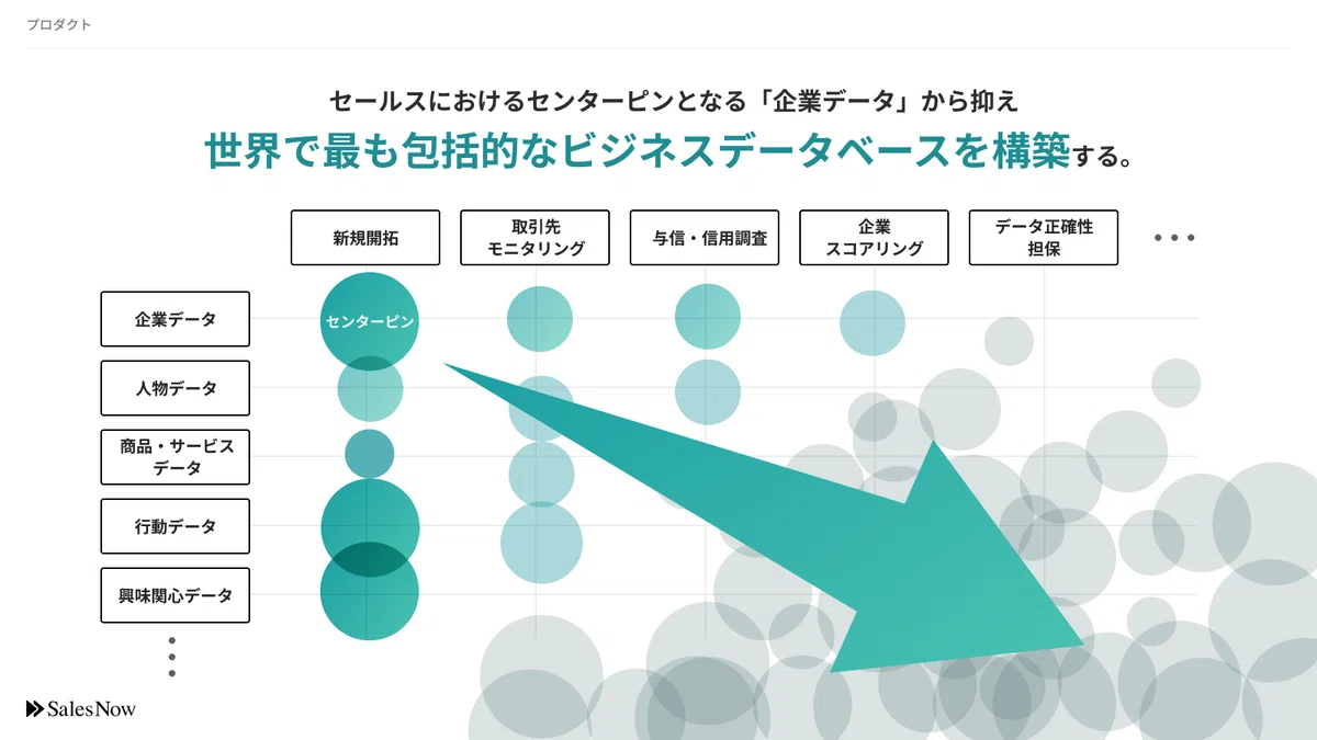 Salesnow SalesNowは「データ」に賭ける会社です|村岡功規 SalesNow代表