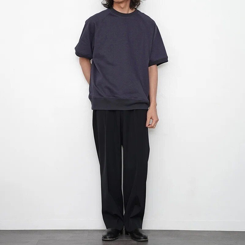 Cale スーピマコットン ヘンプShort Sleeve Sweat Cale スーピマコットン ヘンプ裏毛 Short Sleeve Sweat | 大阪