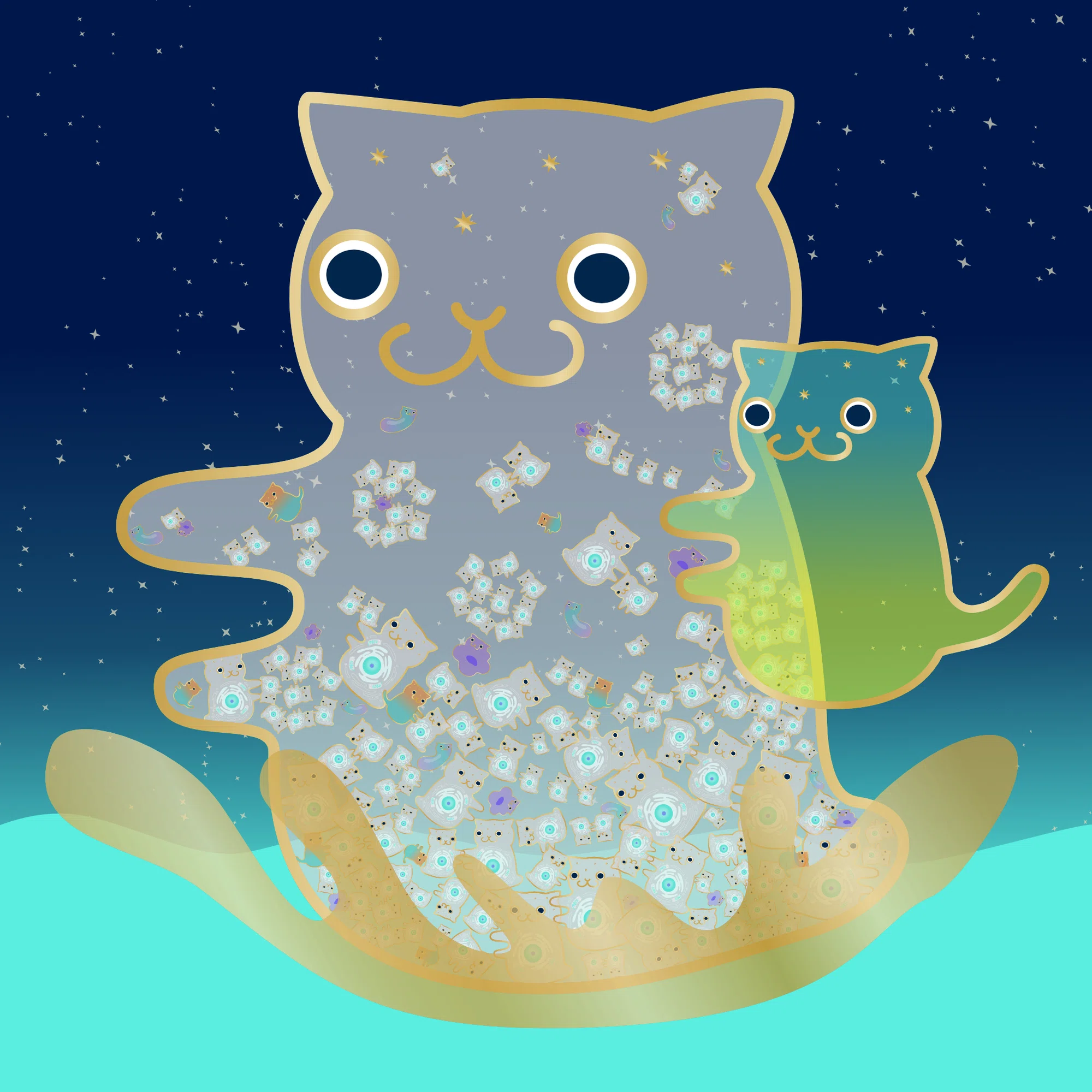 はじめまして猫森うむこです。｜猫森うむこ🐱アート