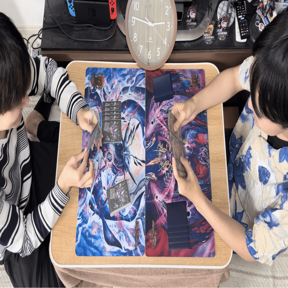 死闘】赤青マジックvs黒緑アビス 百本勝負《デュエマ》｜Rikky