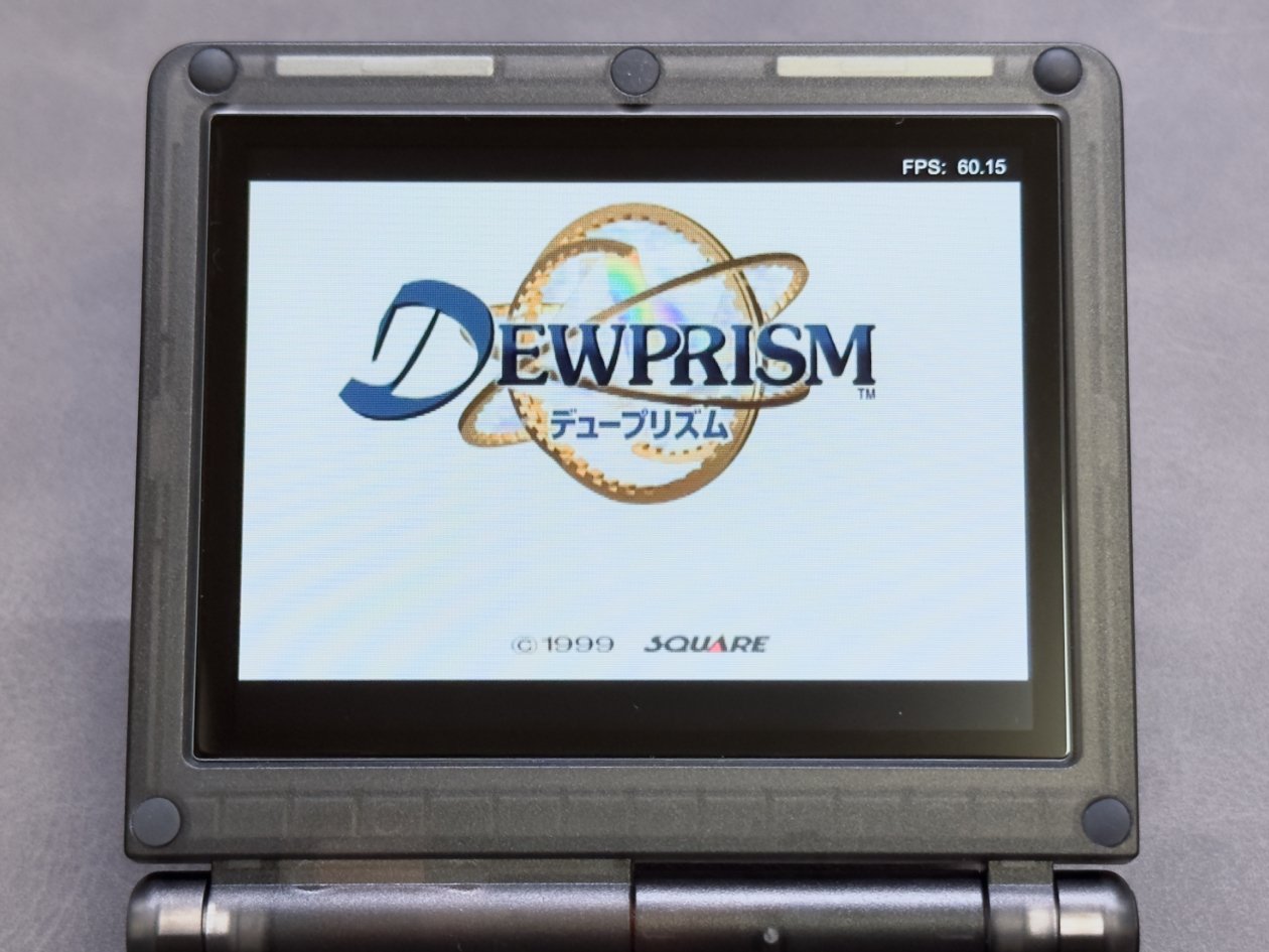 GBASPそっくりな中華エミュ機『ANBERNIC RG35XXSP』購入してみた