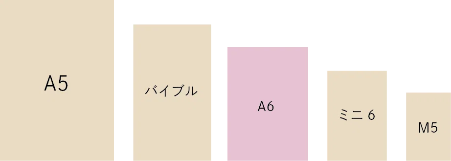 A6サイズのシステム手帳がほしい あめかの雑記帳
