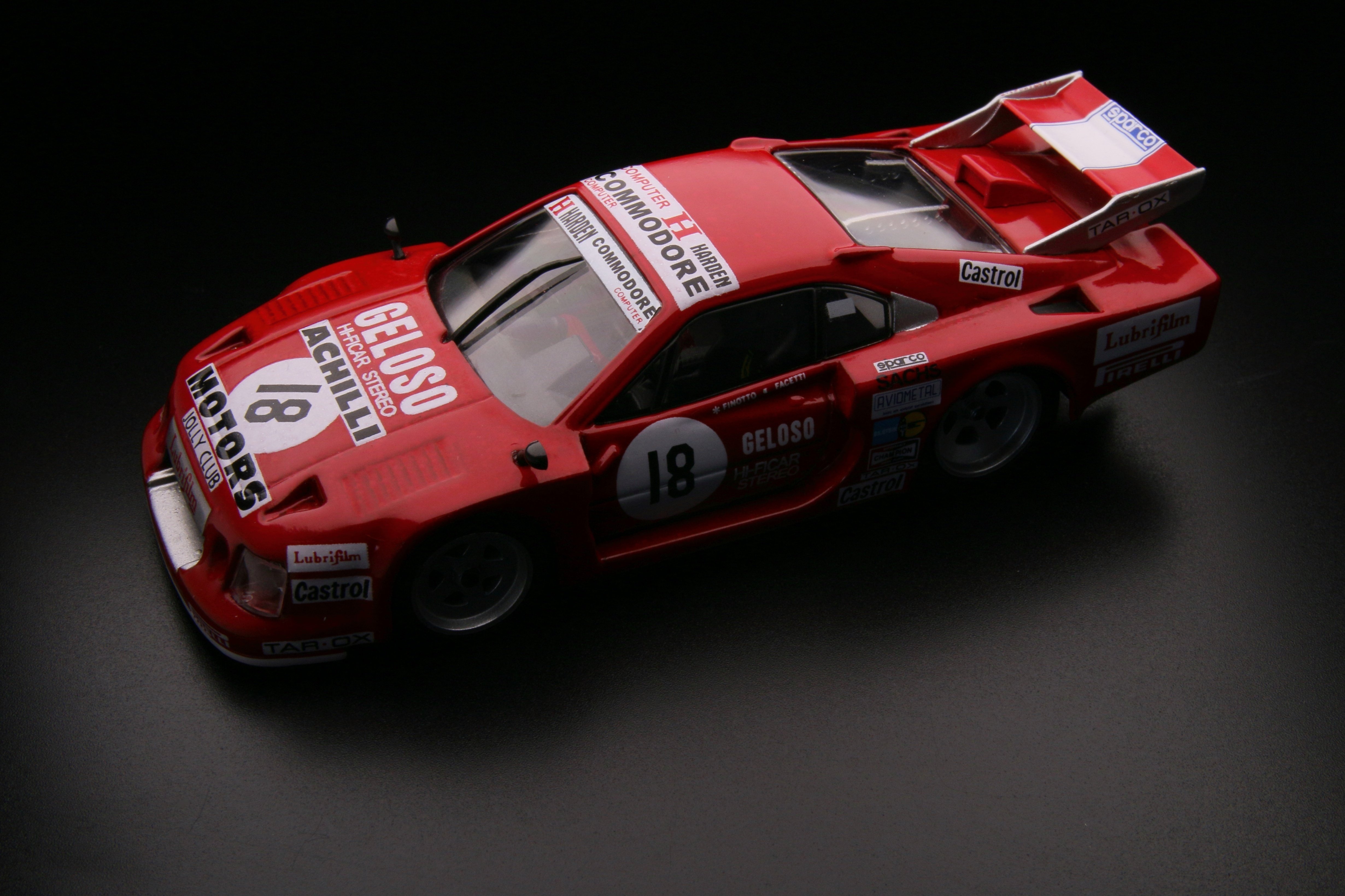 京商　フェラーリ　308GTB 1/43 BEST MODEL 1/43 フェラーリ 308 GTB 1977 レッド/ブラック