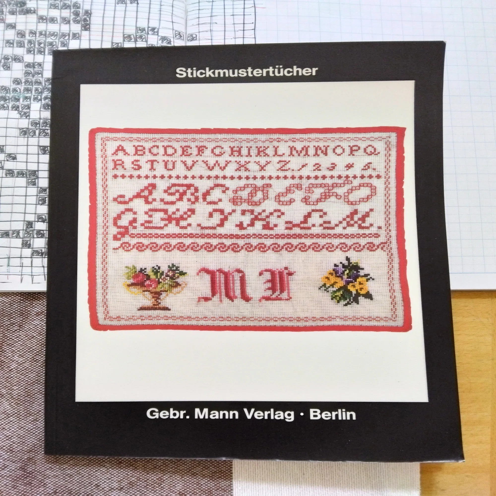 古着の山に埋もれていた、謎の刺繍サンプラー｜owarimao