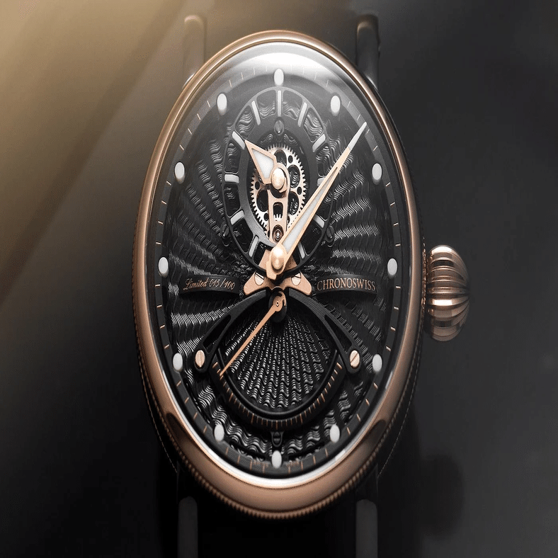 レ・セック マニュファクチュール CH-6925T.1R-BKGO《OBSIDIAN》/ CH