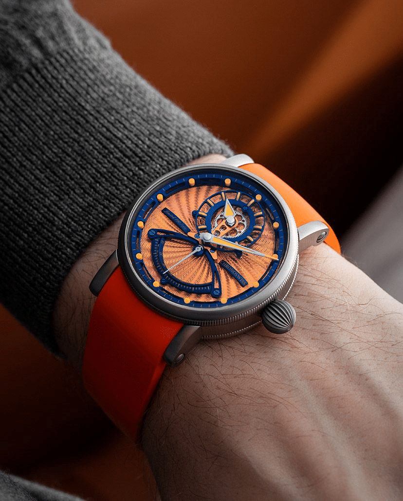 レ・セック マニュファクチュール CH-6925T.1R-BKGO《OBSIDIAN》/ CH