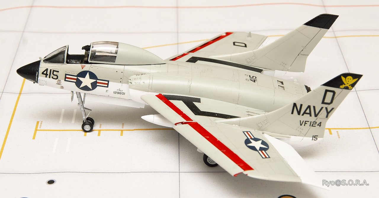 プラモデル製作記 フジミ 1/72 F7U-3 カットラス｜Ryo@S.O.R.A.