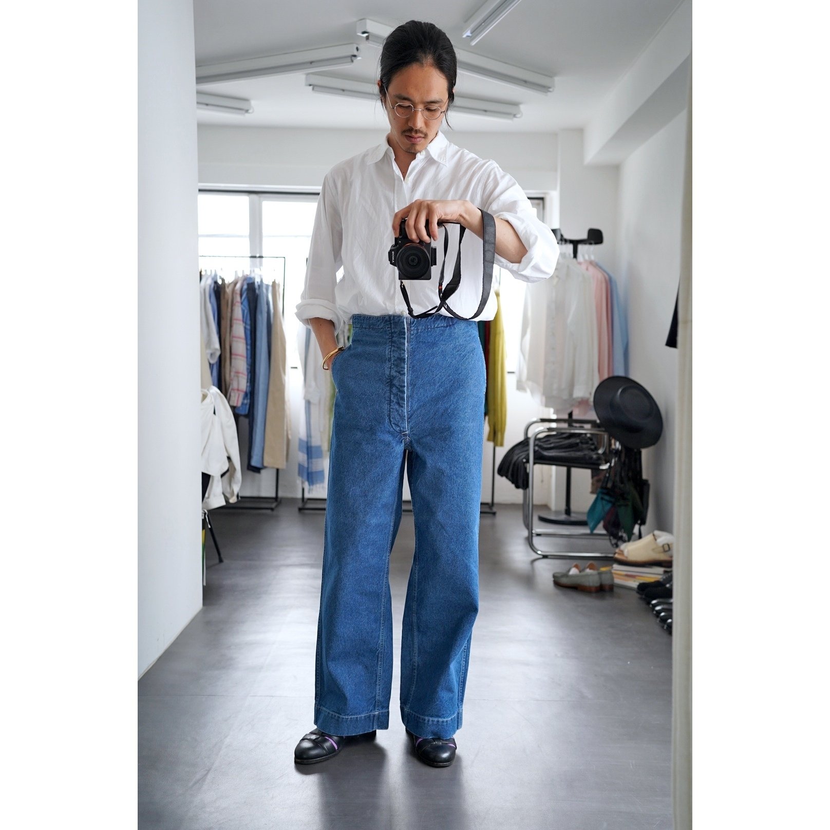 PANパン　denim free pants denim free pants – pan（パン）