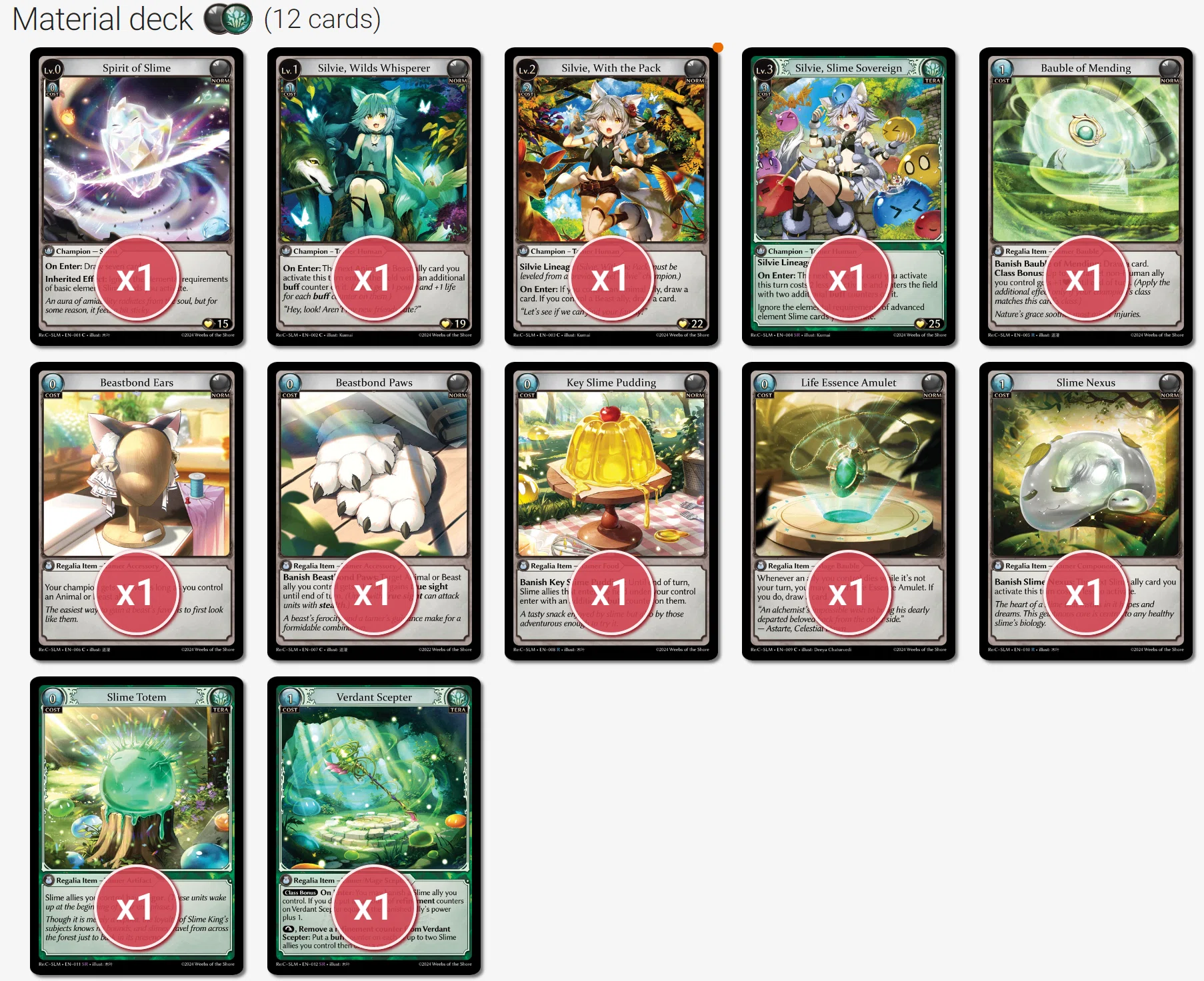 Starting Out: Grand Archive TCG Vol. 11 - Re:Collection Slime