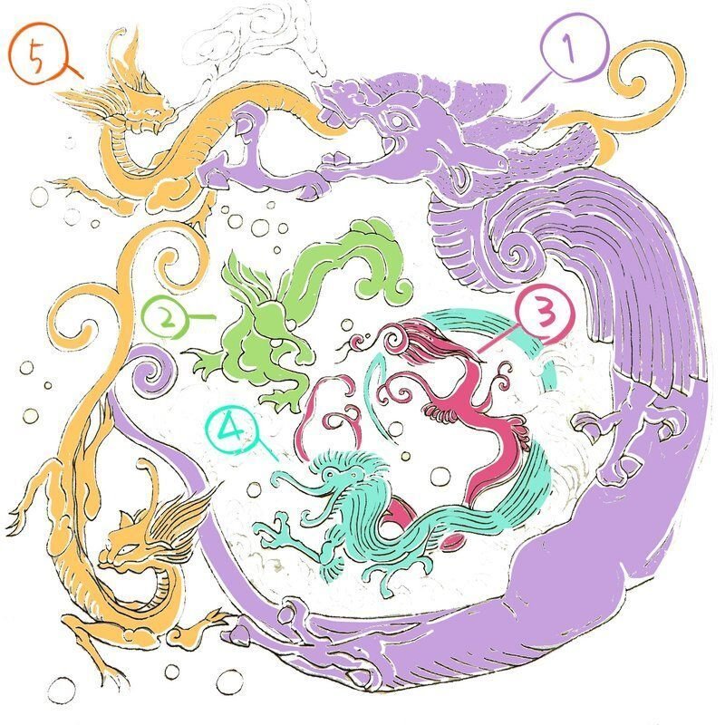 【原画】『古の竜王』（ドラゴン　竜　龍　辰　パステル画） s-20230903111857408204.jpg